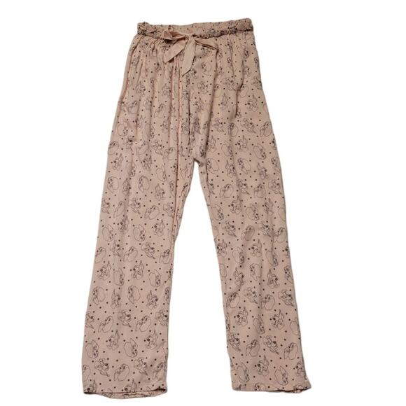 Love to Lounge Lady & the Tramp Pajama Bottoms Disney Lounge Pants Kid‎ Core - S - Picture 1 of 5